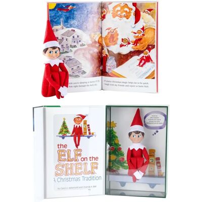 The Elf on the Shelf - Boy (Blue Eyes) - Scout Elf - Doll The Elf on the Shelf - Boy (Blue Eyes) - Scout Elf - Doll