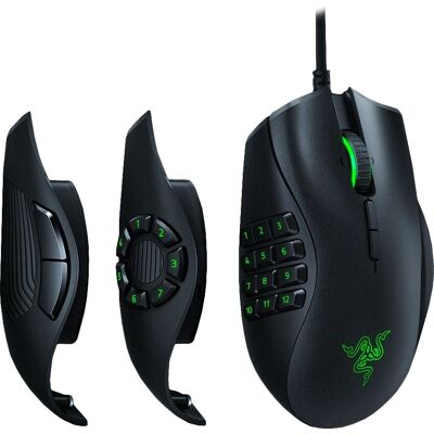 Razer Naga Trinity Gaming Mouse - 16000 DPI, Customizable, 19 Buttons Razer Naga Trinity Gaming Mouse - 16000 DPI, Customizable, 19 Buttons