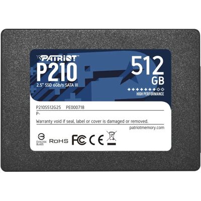 Patriot P210 2,5 - 512GB Patriot P210 2,5 - 512GB
