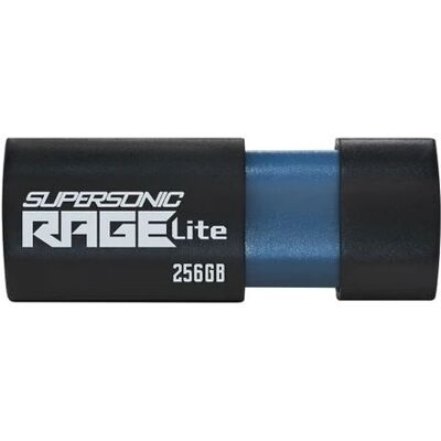 Pen drive Patriot Memory PEF256GRLB32U - 256 GB - USB 3.2 Gen 1 - Preto, Azul Pen drive Patriot Memory PEF256GRLB32U - 256 GB - USB 3.2 Gen 1 - Preto, Azul
