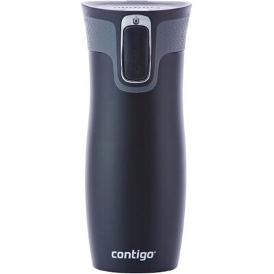 Contigo West Loop Reisetørr - Dobbeltvegget Rustfritt Stål - 470ml Contigo West Loop Reisetørr - Dobbeltvegget Rustfritt Stål - 470ml