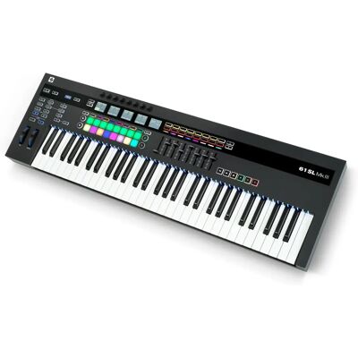 MIDI klawiatura Novation 61SL MkIII - Czarna MIDI klawiatura Novation 61SL MkIII - Czarna