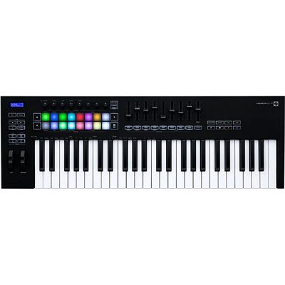 Novation Launchkey 49 MK3 MIDI-Keyboard Kontroll - Svart Novation Launchkey 49 MK3 MIDI-Keyboard Kontroll - Svart