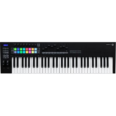 Novation Launchkey 61 MK3 Kontroler MIDI Klawiatura - Czarny Novation Launchkey 61 MK3 Kontroler MIDI Klawiatura - Czarny
