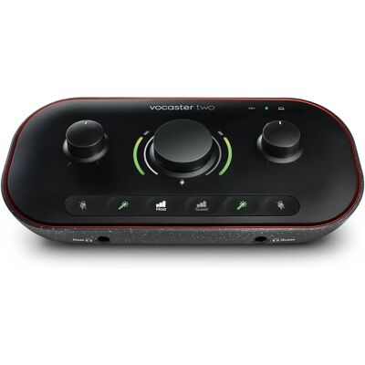 Focusrite Vocaster Two - USB Audio-Interface für Podcasts Focusrite Vocaster Two - USB Audio-Interface für Podcasts