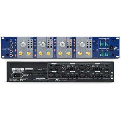 Focusrite ISA 428 MKII - Preamplificatore microfono con impedenza variabile Focusrite ISA 428 MKII - Preamplificatore microfono con impedenza variabile