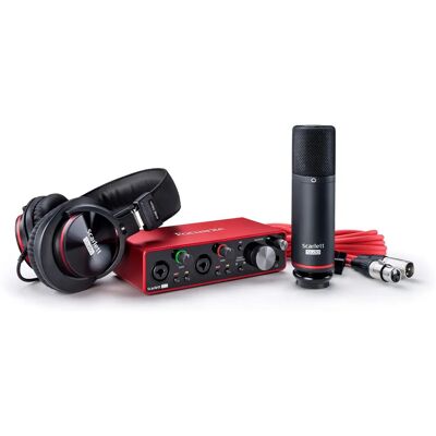 Focusrite Scarlett 2i2 Studio 3e Génération Interface Audio USB - Matériel d'enregistrement - Publicité Focusrite Scarlett 2i2 Studio 3e Génération Interface Audio USB - Matériel d'enregistrement - Publicité