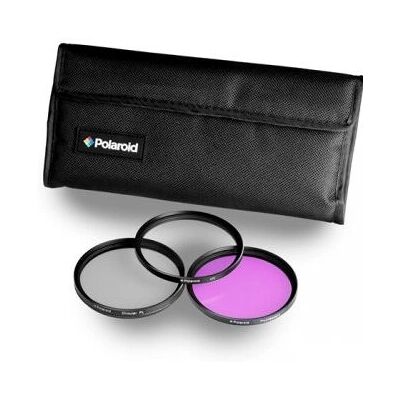 Kit de filtres pour objectif Polaroid PL-3FIL40.5 - Noir - Publicité Kit de filtres pour objectif Polaroid PL-3FIL40.5 - Noir - Publicité