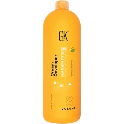 GK Hair - Demolatore crema 8 Volume - Biondo - 1 L - Sviluppo colore capelli GK Hair - Demolatore crema 8 Volume - Biondo - 1 L - Sviluppo colore capelli