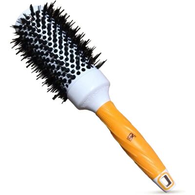 Gk Hair - Thermo Orange Rundbürste - Haarbürste & Kamm - Professionelles Keratinwerkzeug Gk Hair - Thermo Orange Rundbürste - Haarbürste & Kamm - Professionelles Keratinwerkzeug