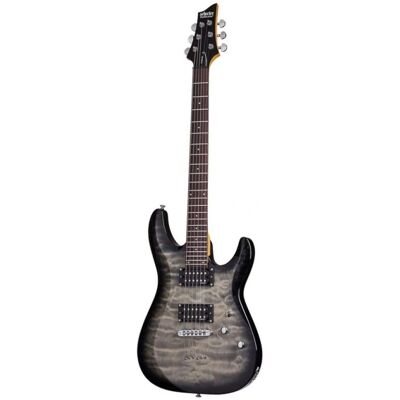 Schecter C-6 Plus Charcoal Burst - Electric Guitar Schecter C-6 Plus Charcoal Burst - Electric Guitar