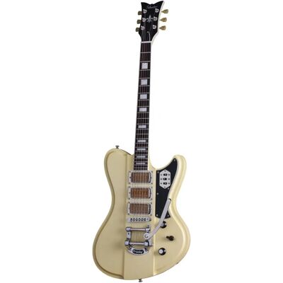 Schecter ULTRA-III-IVYP Perle d'ivoire - Guitare électrique - Publicité Schecter ULTRA-III-IVYP Perle d'ivoire - Guitare électrique - Publicité