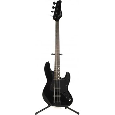Schecter J-4 Rosewood FB Noir Brillant - Contrebasse - Publicité Schecter J-4 Rosewood FB Noir Brillant - Contrebasse - Publicité