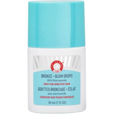 First Aid Beauty - Bronze + Glow Drop - Serum mit Niacinamid - Strahlende Bräune & Glanz 30ml First Aid Beauty - Bronze + Glow Drop - Serum mit Niacinamid - Strahlende Bräune & Glanz 30ml
