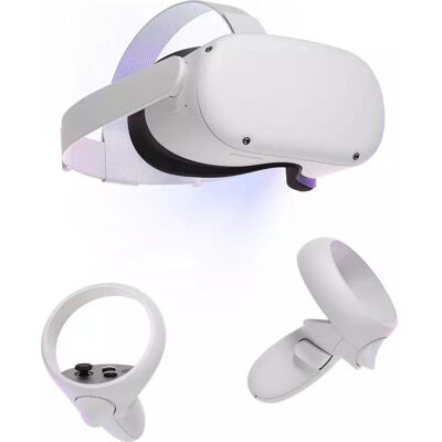 Meta Quest 2 - Advanced All-In-One VR Headset - 128 GB - White - Good Meta Quest 2 - Advanced All-In-One VR Headset - 128 GB - White - Good