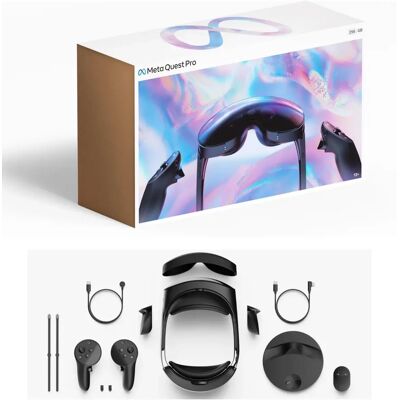 Meta Quest Pro - 256GB VR-Headset mit Controllern Meta Quest Pro - 256GB VR-Headset mit Controllern