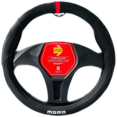 Capa de Volante Universal Preta MOMO - Capa de Volante Capa de Volante Universal Preta MOMO - Capa de Volante
