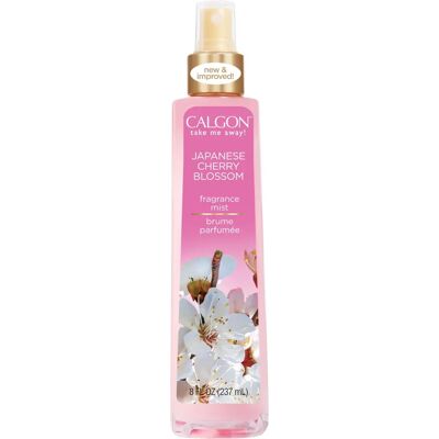 Calgon Take Me Away Cerisier Japonais - Brume Corporelle - Publicité Calgon Take Me Away Cerisier Japonais - Brume Corporelle - Publicité