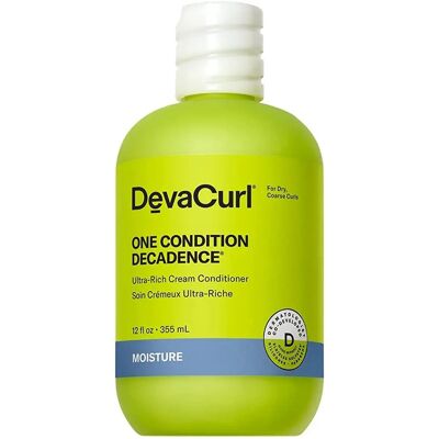 DevaCurl One Condition Decadence Conditioner - 355ml - Moisturizing Curl Care DevaCurl One Condition Decadence Conditioner - 355ml - Moisturizing Curl Care