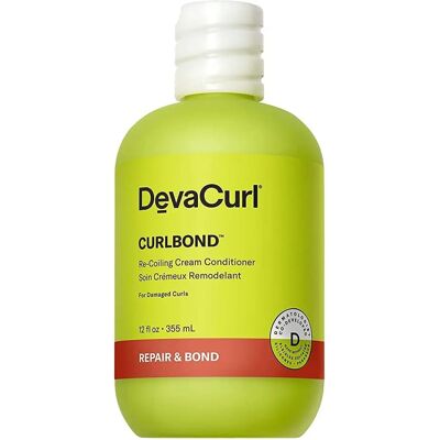 Après-shampoing Crème Re-coiling Curlbond DevaCurl - Réparation des Boucles Endommagées - Publicité Après-shampoing Crème Re-coiling Curlbond DevaCurl - Réparation des Boucles Endommagées - Publicité