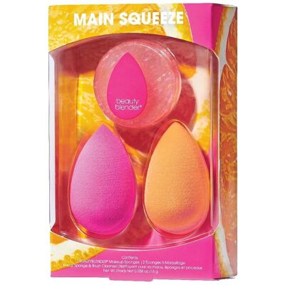 beautyblender Main Squeeze Blend & Cleanse Set - Ensemble d'Éponges et Nettoyants beautyblender Main Squeeze Blend & Cleanse Set - Ensemble d'Éponges et Nettoyants