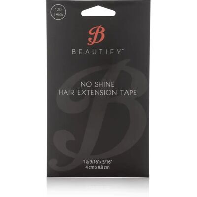Ruban d'extension capillaire hypoallergénique No Shine de Beautify - 120 pcs Ruban d'extension capillaire hypoallergénique No Shine de Beautify - 120 pcs