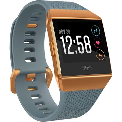 Montre connectée Fitbit Ionic avec GPS & Musique - Bleu/Orange - Suivi de fitness - Publicité Montre connectée Fitbit Ionic avec GPS & Musique - Bleu/Orange - Suivi de fitness - Publicité