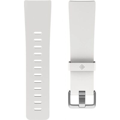 Fitbit Versa Classic L Band Weiß Elastomer - Smartwatch Zubehör Fitbit Versa Classic L Band Weiß Elastomer - Smartwatch Zubehör