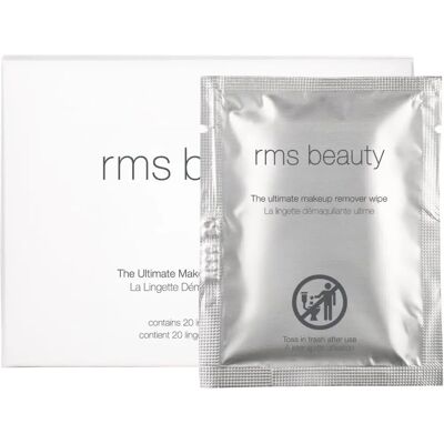 RMS Beauty Lingettes Démaquillantes - Ultimate Makeup Remover - 20 unités - Publicité RMS Beauty Lingettes Démaquillantes - Ultimate Makeup Remover - 20 unités - Publicité