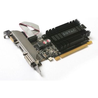 Zotac ZT-71302-20L GeForce GT 710 2GB GDDR3 - videokártya Zotac ZT-71302-20L GeForce GT 710 2GB GDDR3 - videokártya