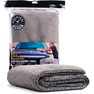 Microfiber drying towel - 880 g/m² - Silk ribbon edging - Large 91.44 x 63.5 cm - Scratch-free - Premium quality Microfiber drying towel - 880 g/m² - Silk ribbon edging - Large 91.44 x 63.5 cm - Scratch-free - Premium quality