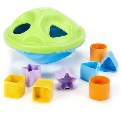 Green Toys Formensteckspiel - Umweltfreundlich, Fördert Erkennung, Sicher für 0+ Monate Green Toys Formensteckspiel - Umweltfreundlich, Fördert Erkennung, Sicher für 0+ Monate