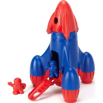 Green Toys Rood Top Raket - Speelgoedraket voor 2+ jaar Green Toys Rood Top Raket - Speelgoedraket voor 2+ jaar