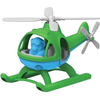 Green Toys Hubschrauber - Umweltfreundliches Recyceltes Plastik - Spielzeughubschrauber Green Toys Hubschrauber - Umweltfreundliches Recyceltes Plastik - Spielzeughubschrauber