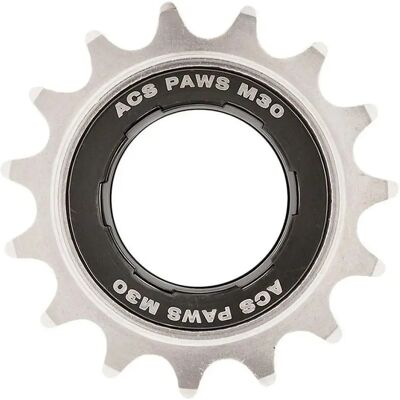 ACS 15T 3/32 Paws M30 x 1mm Pignon libre Nickel - Publicité ACS 15T 3/32 Paws M30 x 1mm Pignon libre Nickel - Publicité
