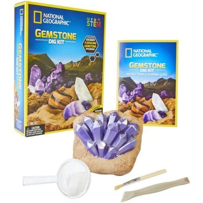 National Geographic - Kit Creativ Sa Cautam Pietre Pretioase - Bildung Wissenschaft Kit National Geographic - Kit Creativ Sa Cautam Pietre Pretioase - Bildung Wissenschaft Kit