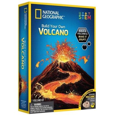 National Geographic Selbstgebauter Vulkan-Kit für Kinder National Geographic Selbstgebauter Vulkan-Kit für Kinder
