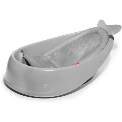Skip Hop Moby Smart Sling 3-stegs badkar - grå Skip Hop Moby Smart Sling 3-stegs badkar - grå