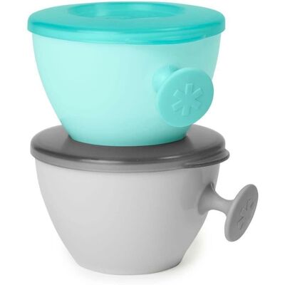 Skip Hop Easy Grab Baby Fütterungsgläser Grau Blau - Baby Fütterungsgläser Skip Hop Easy Grab Baby Fütterungsgläser Grau Blau - Baby Fütterungsgläser