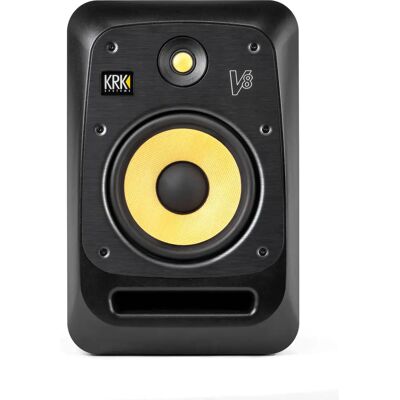 KRK V8 Serie 4 Monitor da Studio Attivo - Nero, Kevlar, 8 pollici, 230W KRK V8 Serie 4 Monitor da Studio Attivo - Nero, Kevlar, 8 pollici, 230W