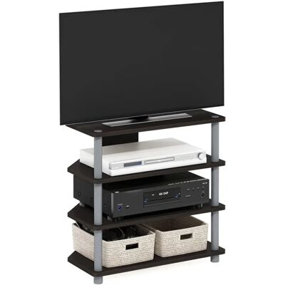 Meuble TV Furinno - Élégant support pour jusqu'à 25 pouces - Publicité Meuble TV Furinno - Élégant support pour jusqu'à 25 pouces - Publicité