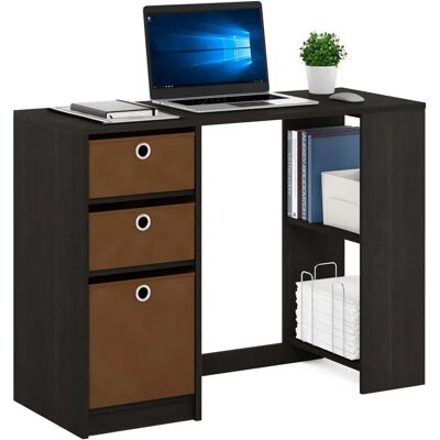 Moderní psací stůl Furinno Jaya - Úspora místa, Espresso Moderní psací stůl Furinno Jaya - Úspora místa, Espresso
