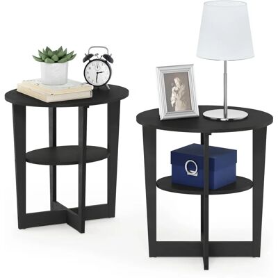 Furinno JAYA Valnöt Sidobord - Side Tables Furinno JAYA Valnöt Sidobord - Side Tables
