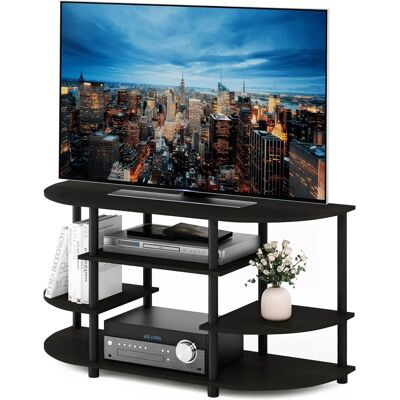 Stojak na TV Furinno JAYA - Prosty design, narożnik, 44 cali Stojak na TV Furinno JAYA - Prosty design, narożnik, 44 cali