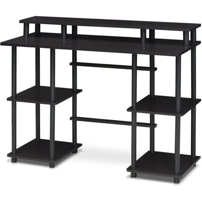 Bureau informatique Furinno Turn-N-Tube - Espresso/noir Bureau informatique Furinno Turn-N-Tube - Espresso/noir