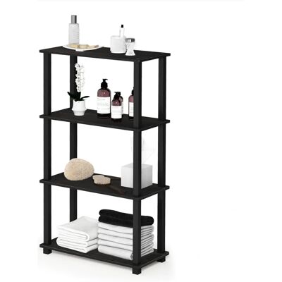 Furinno Turn-S-Tube 4-Tier Shelf - Storage Display Rack Furinno Turn-S-Tube 4-Tier Shelf - Storage Display Rack