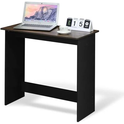 Furinno Columbia Walnut / noir Bureau compact - Bureau Furinno Columbia Walnut / noir Bureau compact - Bureau
