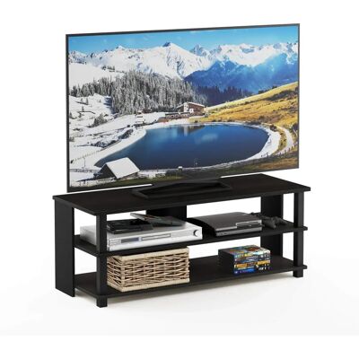 Furinno Sully 3-laags TV-standaard - Geschikt voor TV's tot 48 inch - TV standaard Furinno Sully 3-laags TV-standaard - Geschikt voor TV's tot 48 inch - TV standaard