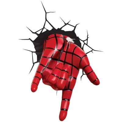 3D LED nocna lampa na ścianę Spider-Man - Unisex 3D LED nocna lampa na ścianę Spider-Man - Unisex