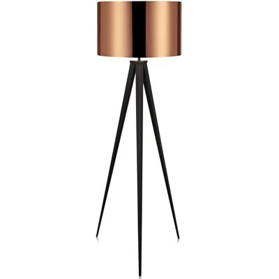Lampada da Terra Cobre LED - Moderna con Treppiede Lampada da Terra Cobre LED - Moderna con Treppiede